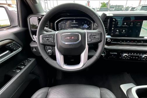 Summit White 2025 GMC Sierra 1500 SLT