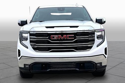 Summit White 2025 GMC Sierra 1500 SLT