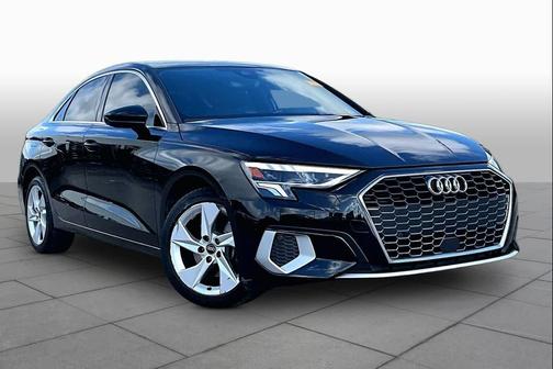 Brilliant Black 2023 Audi A3 Premium