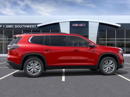 Red 2026 GMC Acadia Elevation