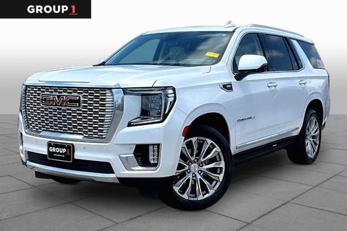 White Frost Tri-Coat 2023 GMC Yukon Denali