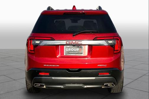 Volcanic Red 2023 GMC Acadia AT4