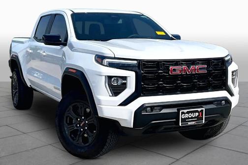 Summit White 2025 GMC Canyon Elevation