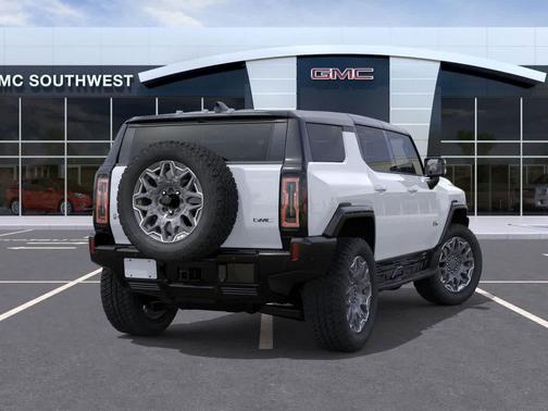 Interstellar White 2025 GMC HUMMER EV SUV 3X
