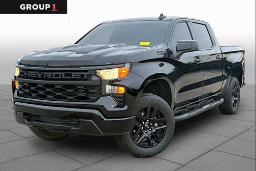 Black 2024 Chevrolet Silverado 1500 Custom Trail Boss