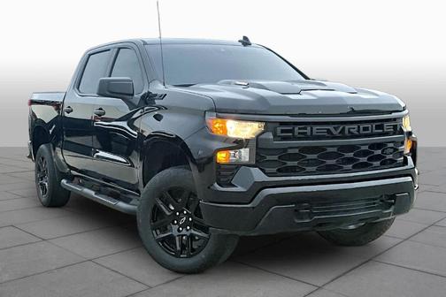 Black 2024 Chevrolet Silverado 1500 Custom Trail Boss