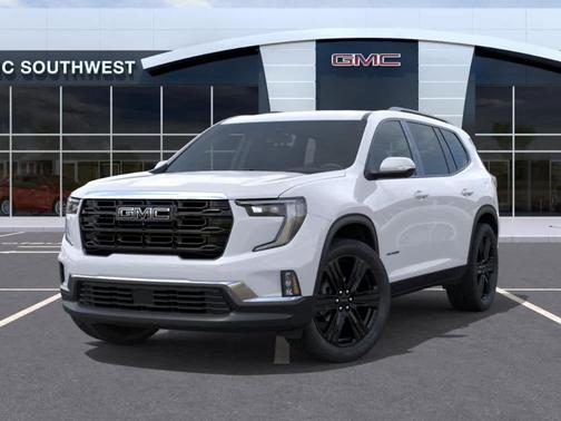 White 2026 GMC Acadia Elevation