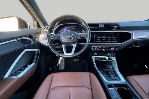 Mythos Black Metallic 2021 Audi Q3 45 S line Premium Plus