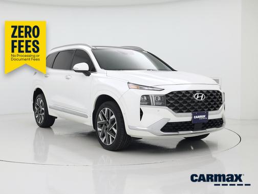 White 2023 Hyundai SANTA FE Calligraphy