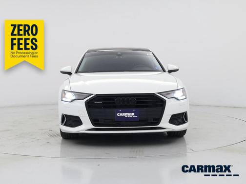 White 2020 Audi A6 Premium