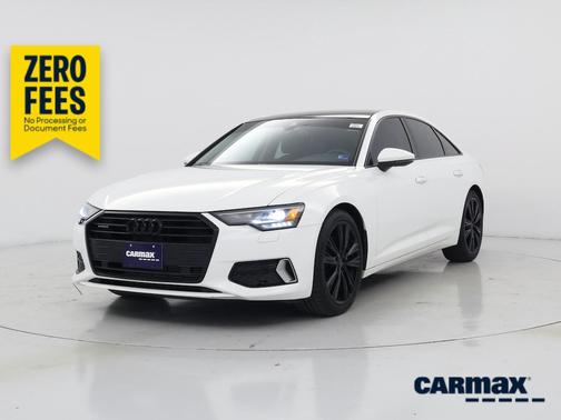 White 2020 Audi A6 Premium