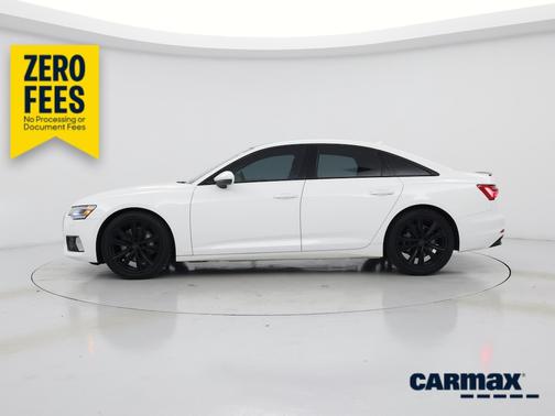 White 2020 Audi A6 Premium
