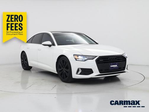 White 2020 Audi A6 Premium