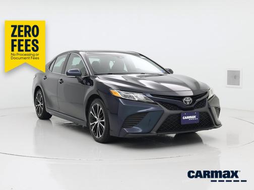 Blue 2020 Toyota Camry SE