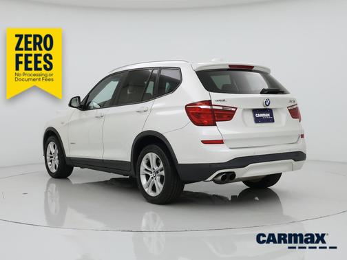 White 2017 BMW X3 XDrive35i
