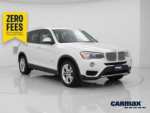 White 2017 BMW X3 XDrive35i