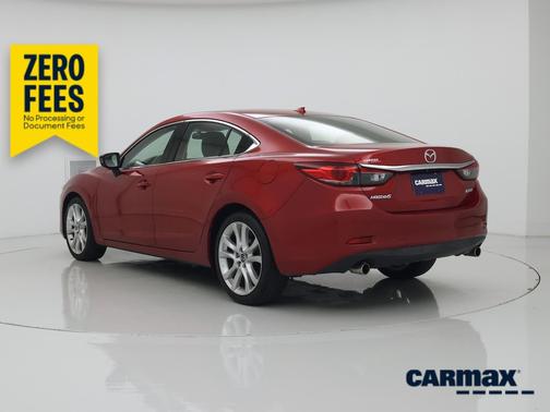 Red 2015 Mazda Mazda6 I Touring