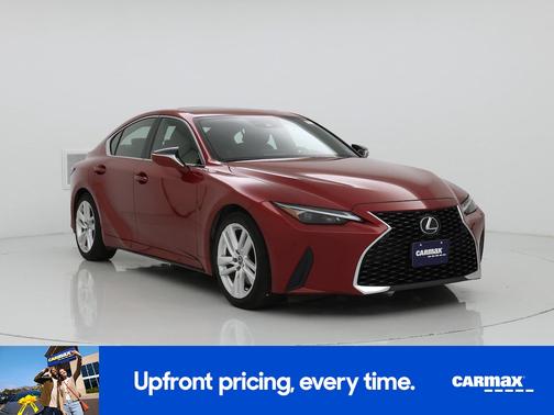 Burgundy 2023 Lexus IS 300