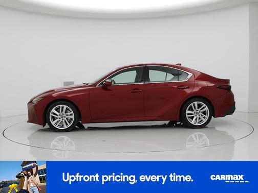 Burgundy 2023 Lexus IS 300