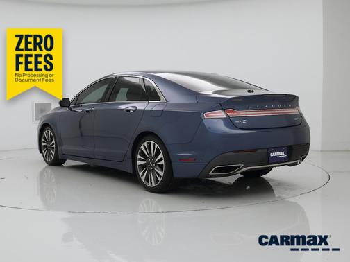 Blue 2019 Lincoln MKZ Reserve II