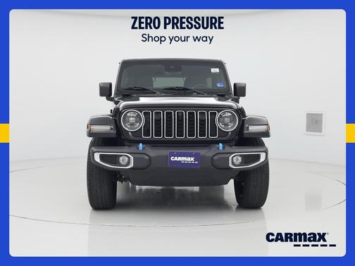 Black 2024 Jeep Wrangler Sahara
