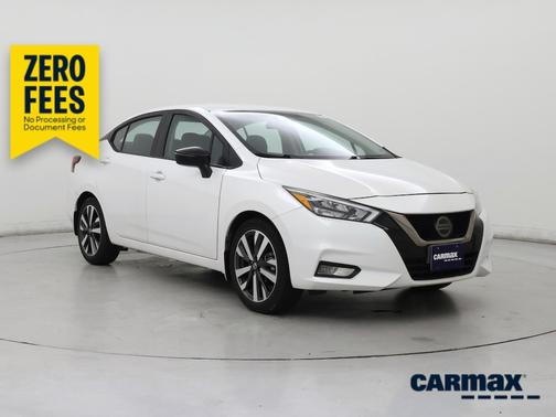 White 2020 Nissan Versa SR