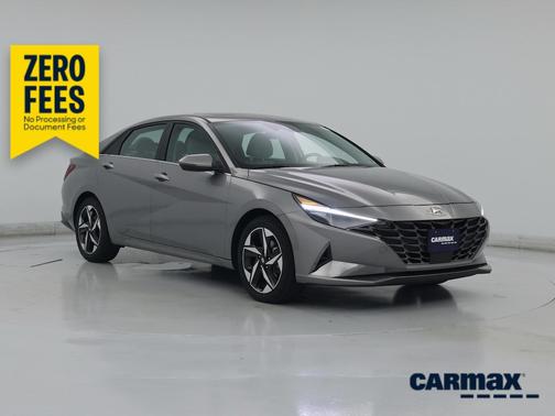 Gray 2023 Hyundai ELANTRA HEV Limited