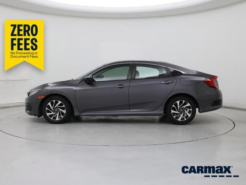 Gray 2016 Honda Civic EX