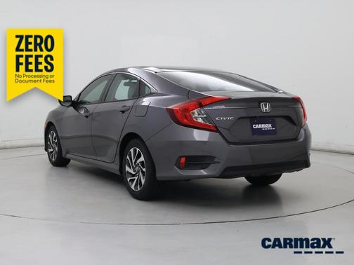 Gray 2016 Honda Civic EX
