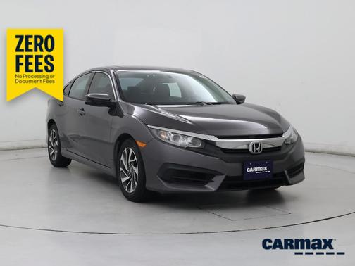 Gray 2016 Honda Civic EX