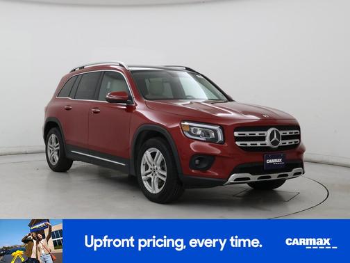 Red 2022 Mercedes-Benz GLB 250