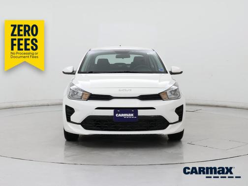 White 2022 Kia Rio LX