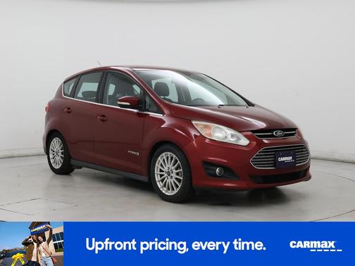 Red 2014 Ford C-Max Hybrid SEL