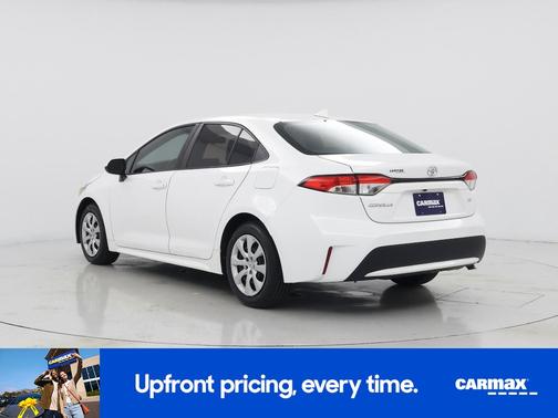 White 2020 Toyota Corolla LE
