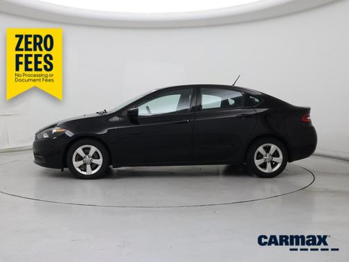 Black 2015 Dodge Dart SXT