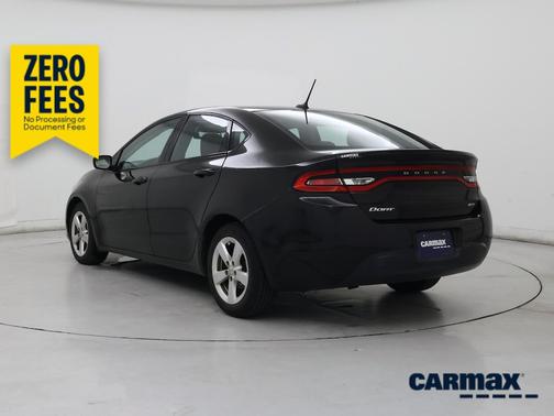 Black 2015 Dodge Dart SXT