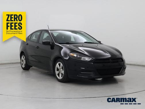 Black 2015 Dodge Dart SXT