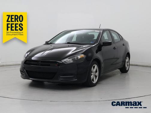 Black 2015 Dodge Dart SXT