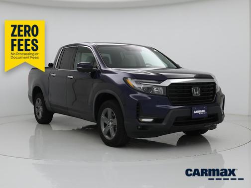 Blue 2022 Honda Ridgeline RTL-E
