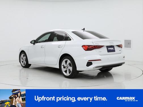 White 2023 Audi A3 Premium Plus