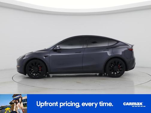 Gray 2022 Tesla Model Y Performance