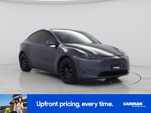 Gray 2022 Tesla Model Y Performance