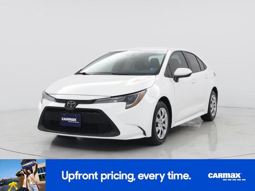 White 2020 Toyota Corolla LE