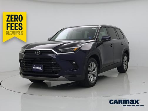 Blue 2024 Toyota Grand Highlander Limited