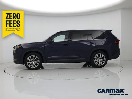 Blue 2024 Toyota Grand Highlander Limited
