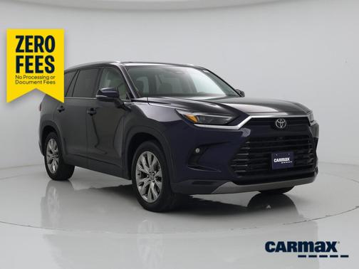 Blue 2024 Toyota Grand Highlander Limited
