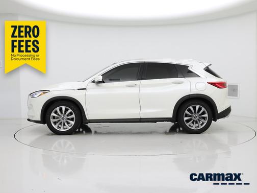 White 2021 INFINITI QX50 Essential