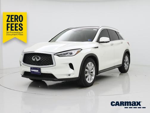 White 2021 INFINITI QX50 Essential