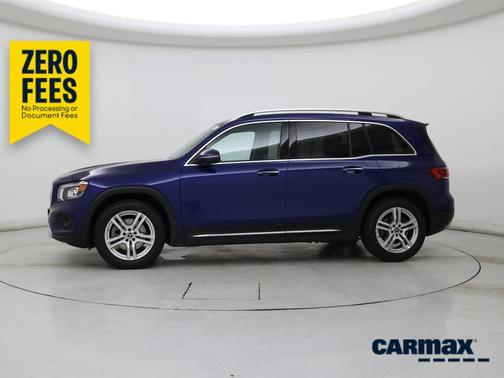 Blue 2021 Mercedes-Benz GLB 250