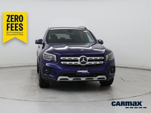 Blue 2021 Mercedes-Benz GLB 250